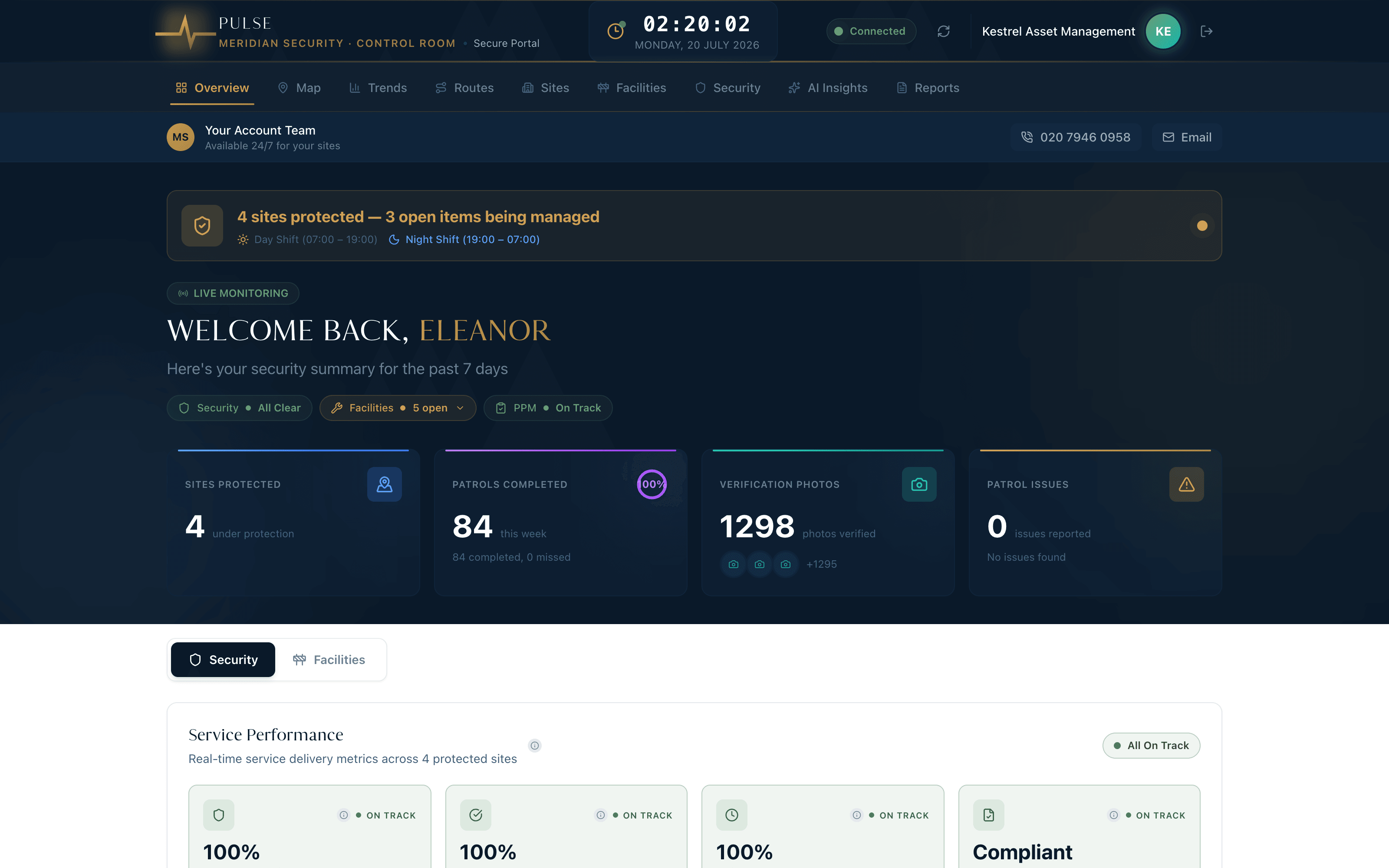 The Pulse client portal